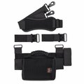 Ergodyne Arsenal 5300 Ladder Shoulder Lifting Strap/Carrying Handle, Supports 100 lb, 2 x 9 x 11, Black/Silver 19196